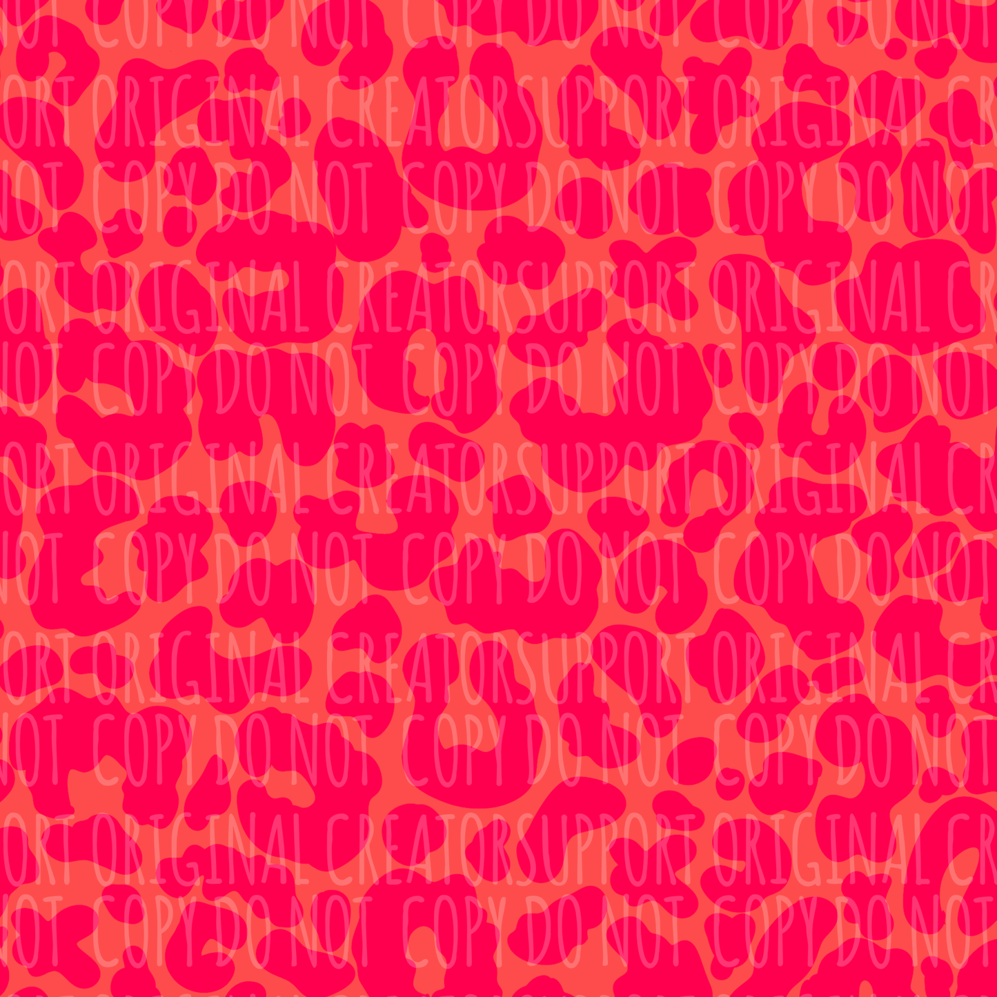 Orange & pink cheetah seamless