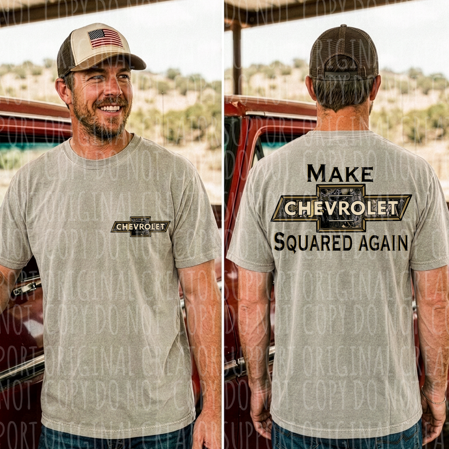 Make Chevy squared again front&back