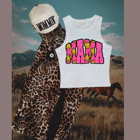 Mama smiley zebra