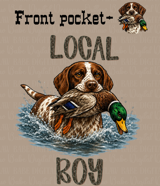 Local boy bottomland