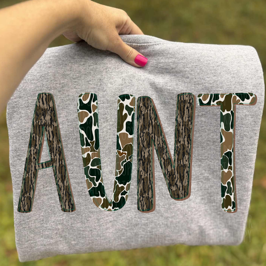 Aunt duck/bottomland camo