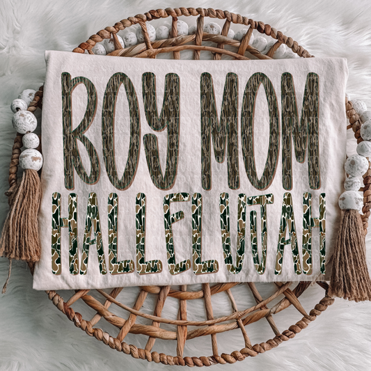 Boy mom hallelujah
