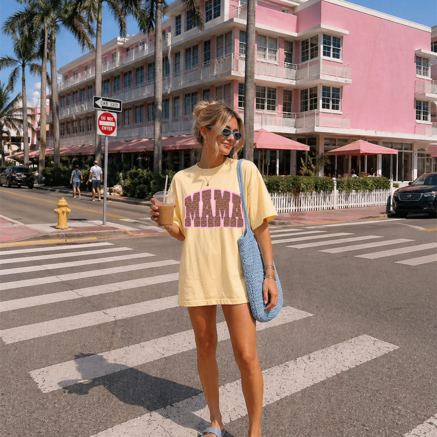 Cheetah light pink mama