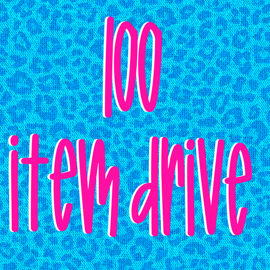100 item drive
